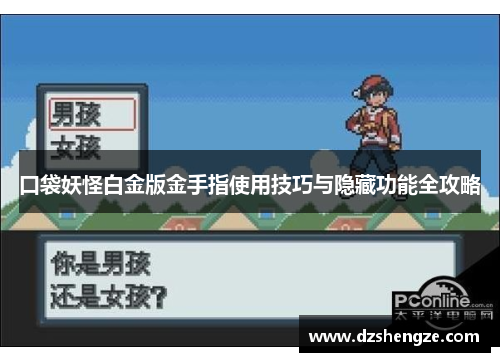 口袋妖怪白金版金手指使用技巧与隐藏功能全攻略